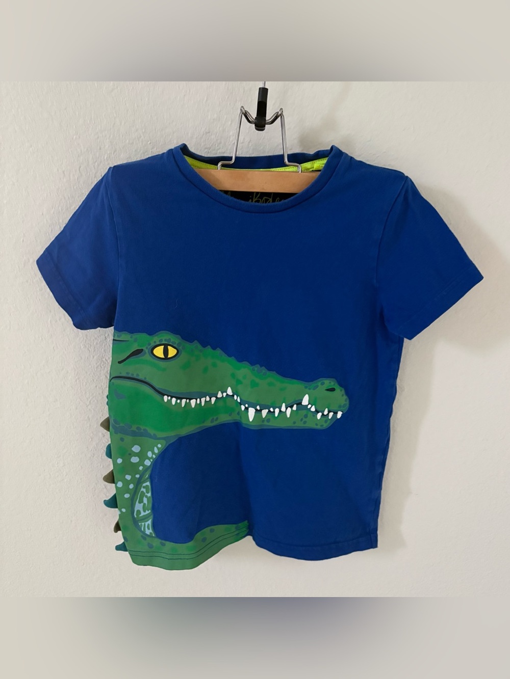Mini Boden Crocodile Shirt Size 7-8Y